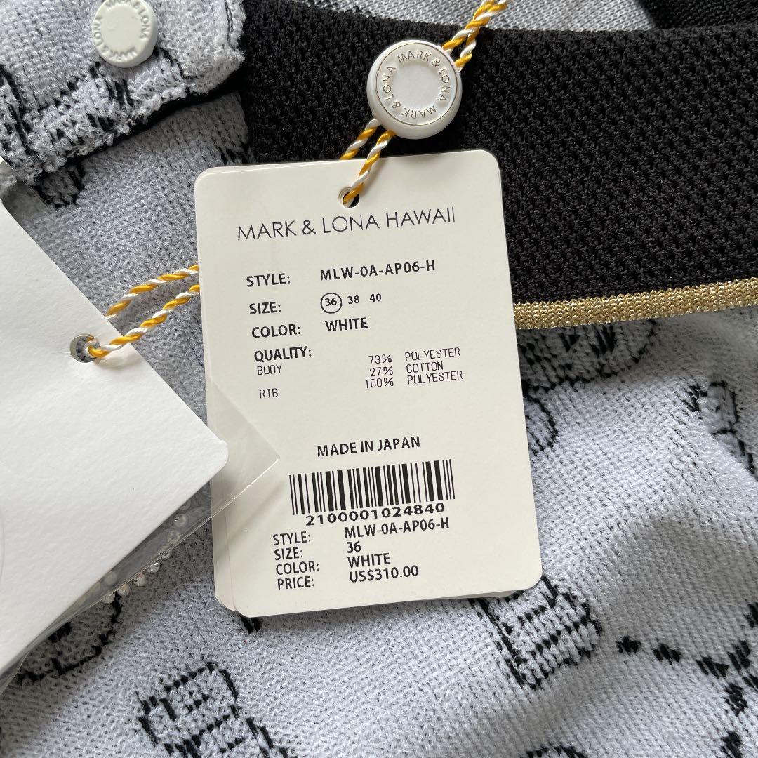 新品MARK&LONAポロシャツマークアンドロナレディース36