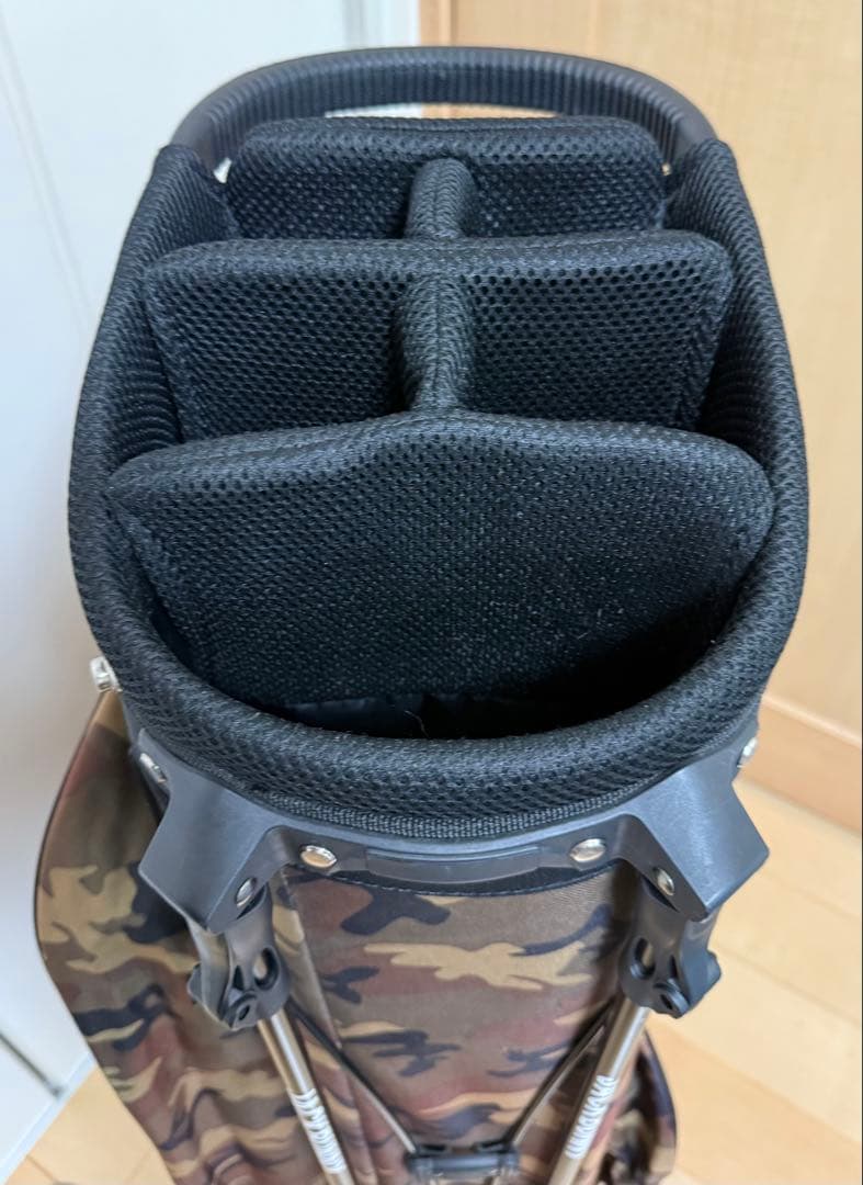 美品★ジャックバニー★スタンドキャディバッグ★ゴルフ★パーリーゲイツ★レア★迷彩