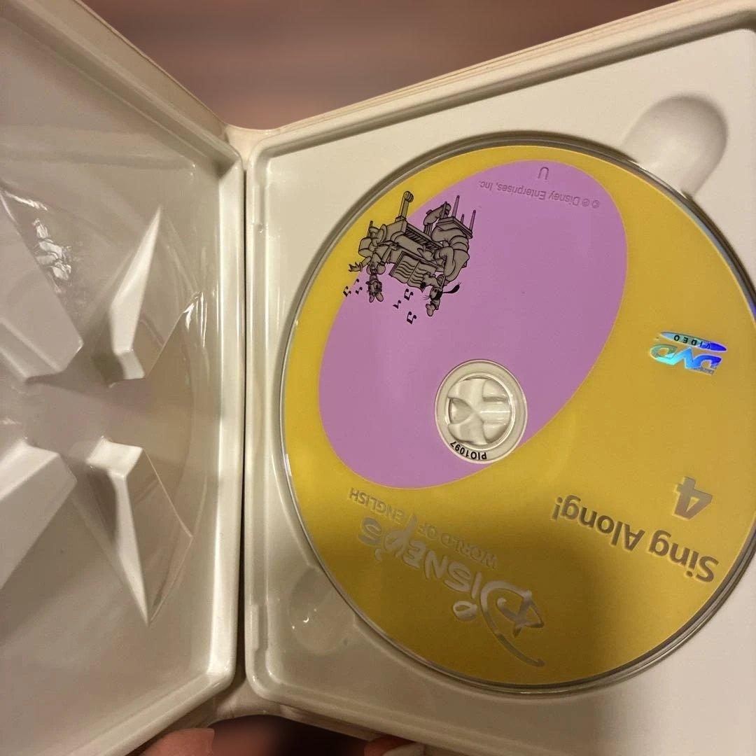 DWE Sing along ブラシ版DVD 4枚