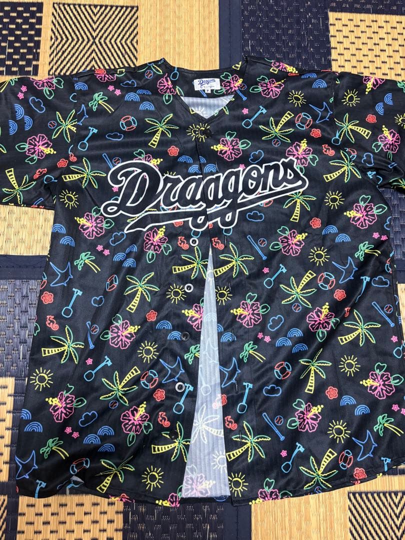 中日ドラゴンズ 金丸夢斗 沖縄キャンプユニフォーム 21