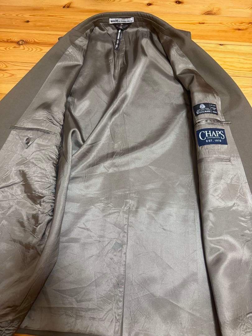 SUNNY SIDE UP REテーラードベスト SR古着 リメイク ロング丈