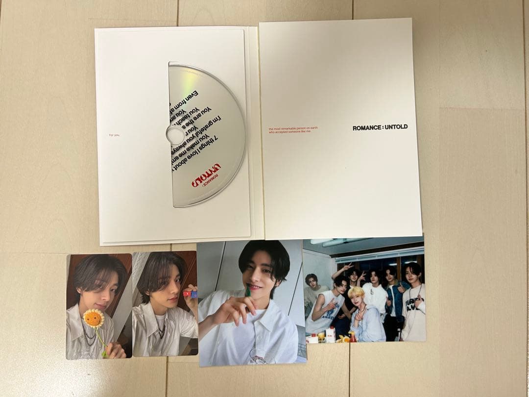 ENHYPEN ROMANCE : UNTOLD ENGENver. 7枚セット