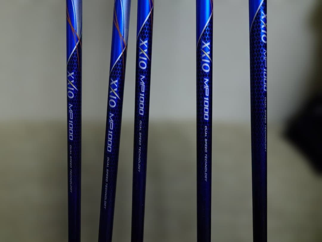 XXIO 10 ネイビー 6-P 5本セット カーボンSR 右