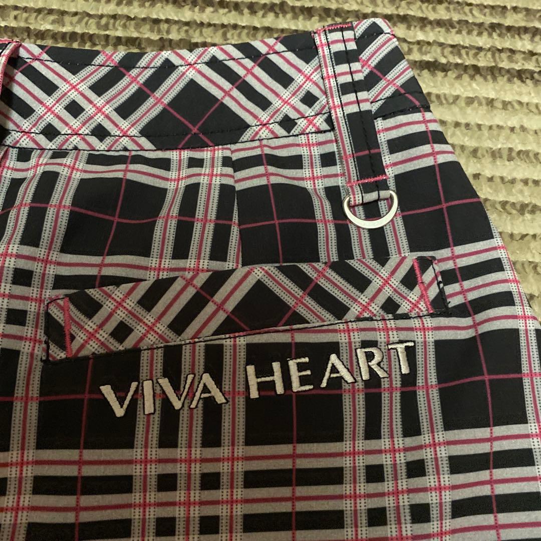 新品タグ付き　ビバハート　スカート　ゴルフウェア S レディース　チェック柄