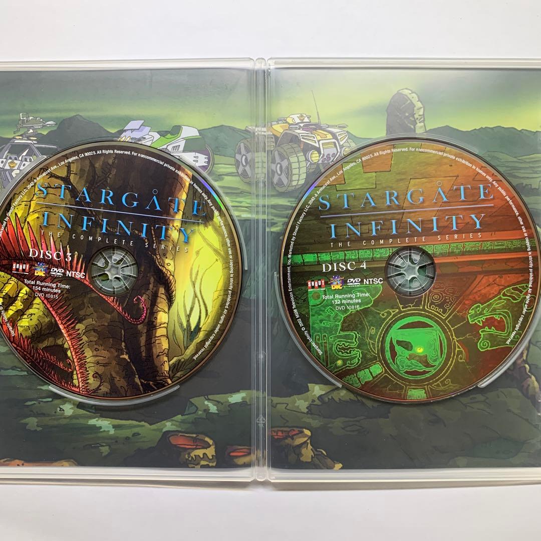 STARGATE INFINITY 完全版 DVD & 佐藤式パズルセット