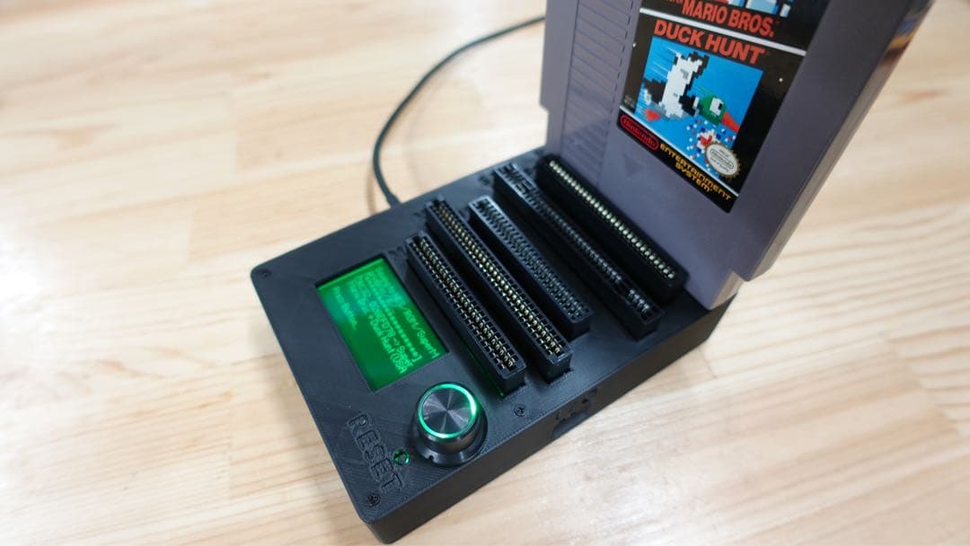 CartridgeReader SA1対応 自動電圧選択【ブラック】