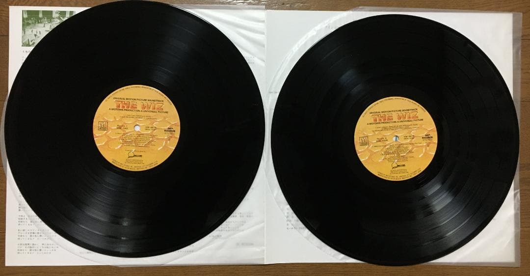 【希少名盤！】映画「THE WIZ」オリジナル・サウンドトラックLPレコード