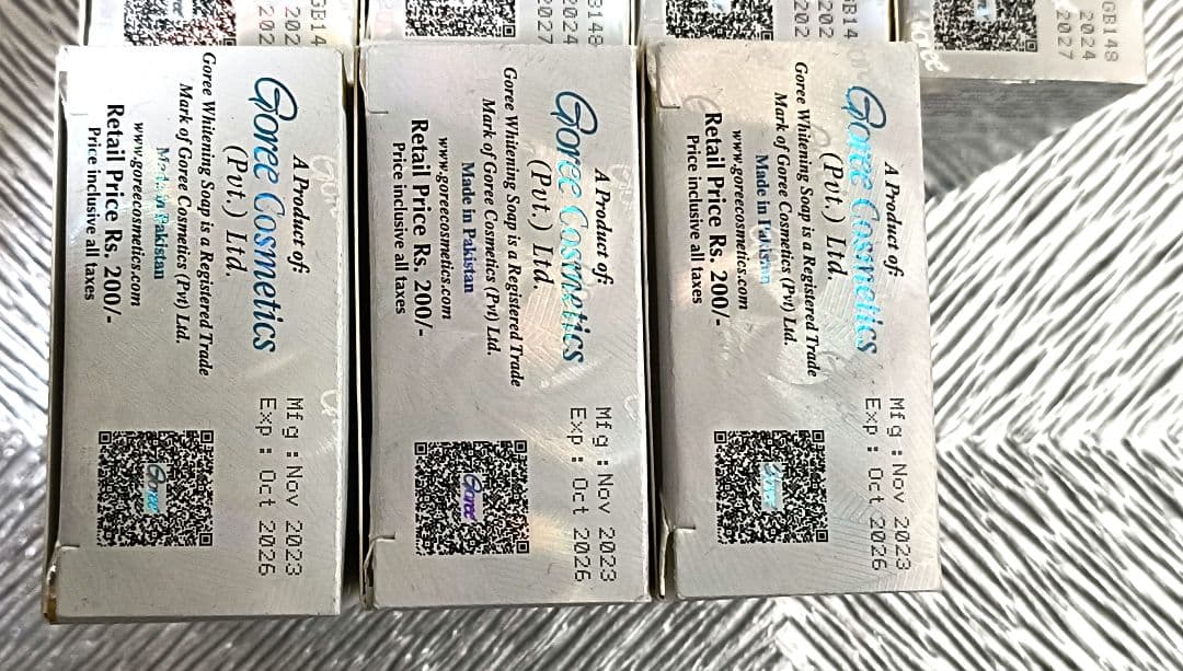 Goree whitening 美白 ホワイトニングソープ＆クリーム パキスタン