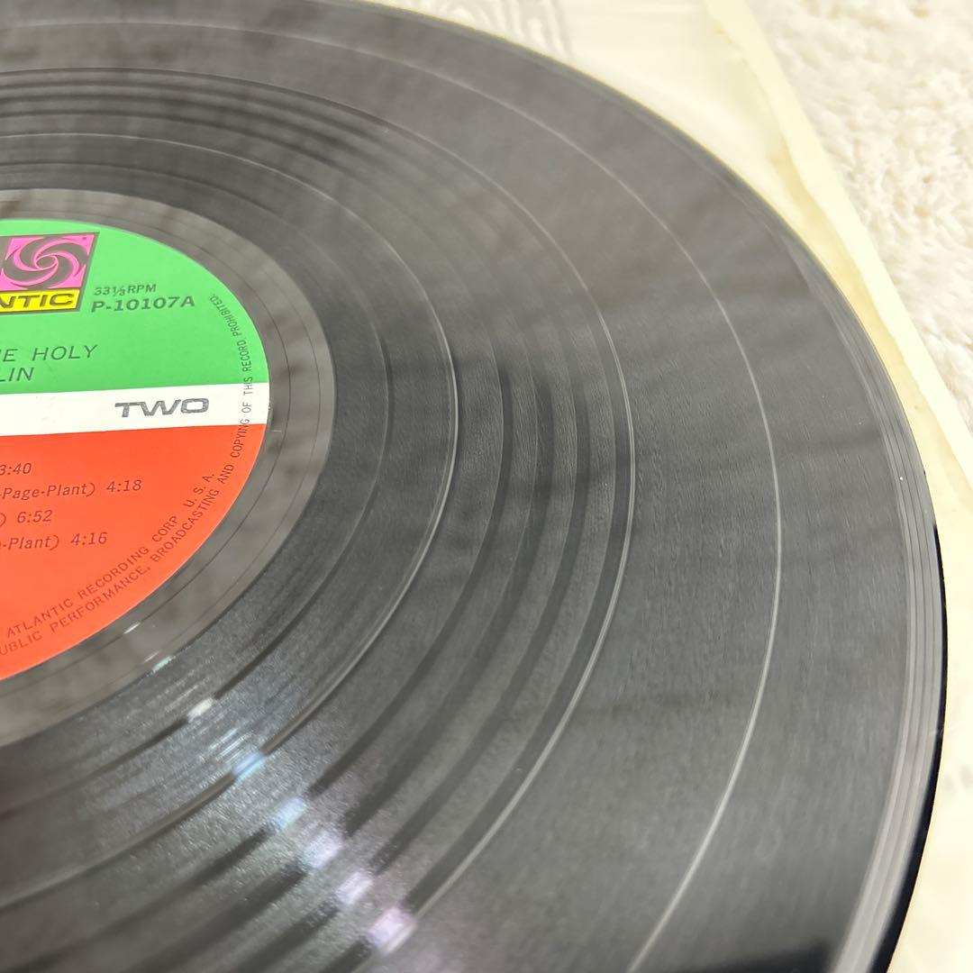 Led Zeppelin – 聖なる館 国内LP レコードP-10107A