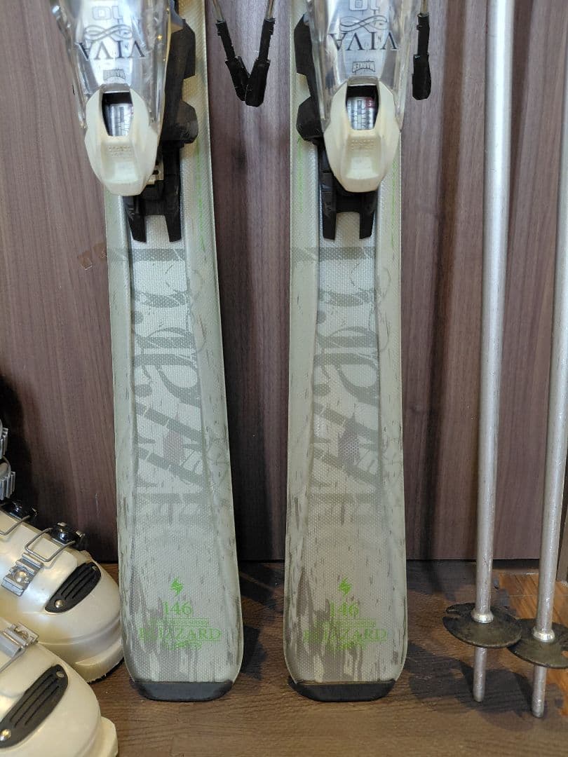 ✨綺麗✨BLIZZARD 学生・小柄な男女兼用/スキーセット・メンテ・WAX済✔