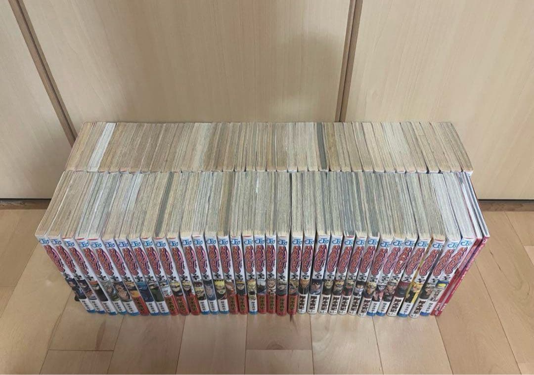 NARUTO 全巻セット 72巻＋関連冊2冊＋ジャンプステッカー付き4枚