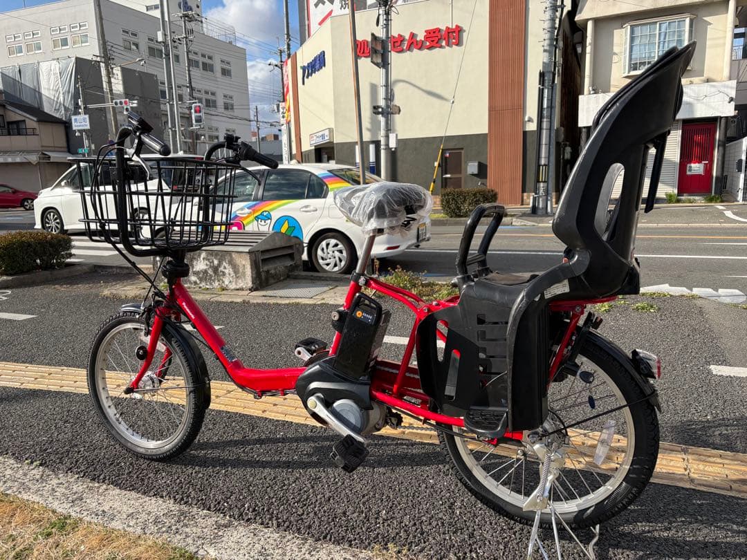 中古20㌅Panasonic電動アシスト自転車　12Ah 大阪　069