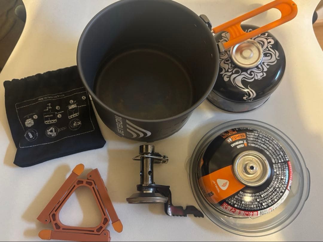 使用1回　JETBOILスタッシュ(STASH) 美品