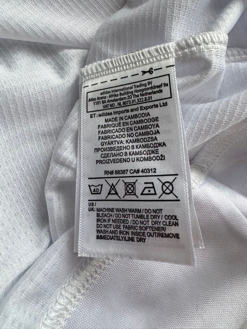 Real Madrid Ronaldo 2016 ホワイトシャツ