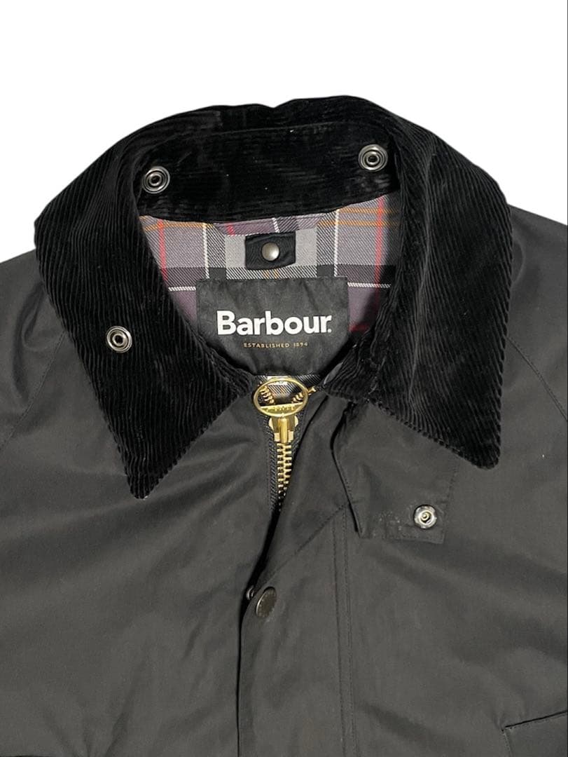 Barbour ビデイル　ノンオイルドジャケット　38 極美品　2025年製