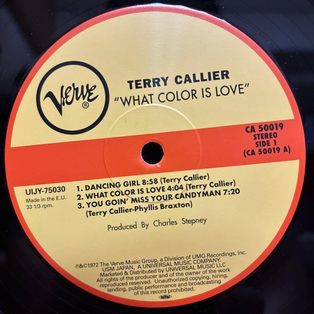 Terry Callier What Color Is Love レコード LP