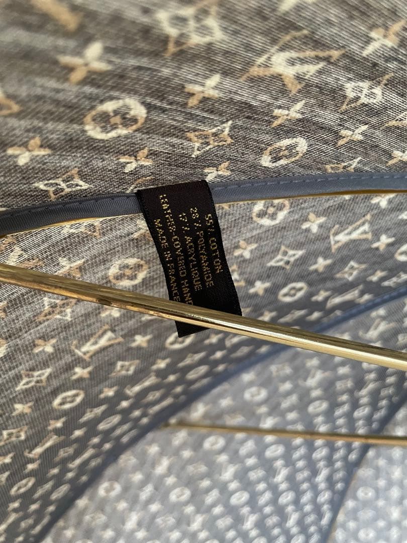 【hope 】LOUIS VUITTON 長傘・日傘兼用ベージュ ブラック