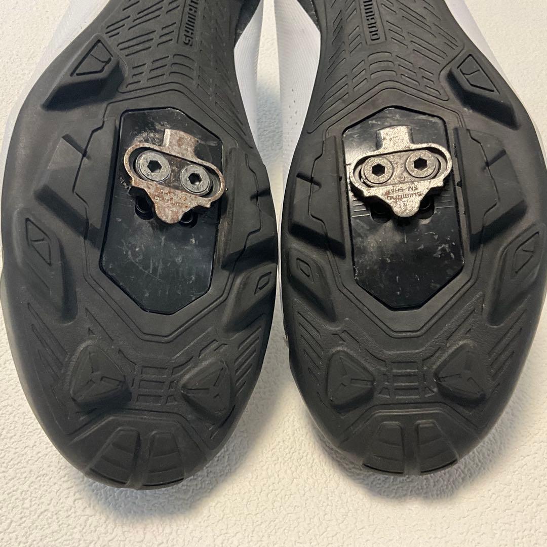 シマノ XC3(SH-XC300) サイクリングシューズ SPD 白41 26