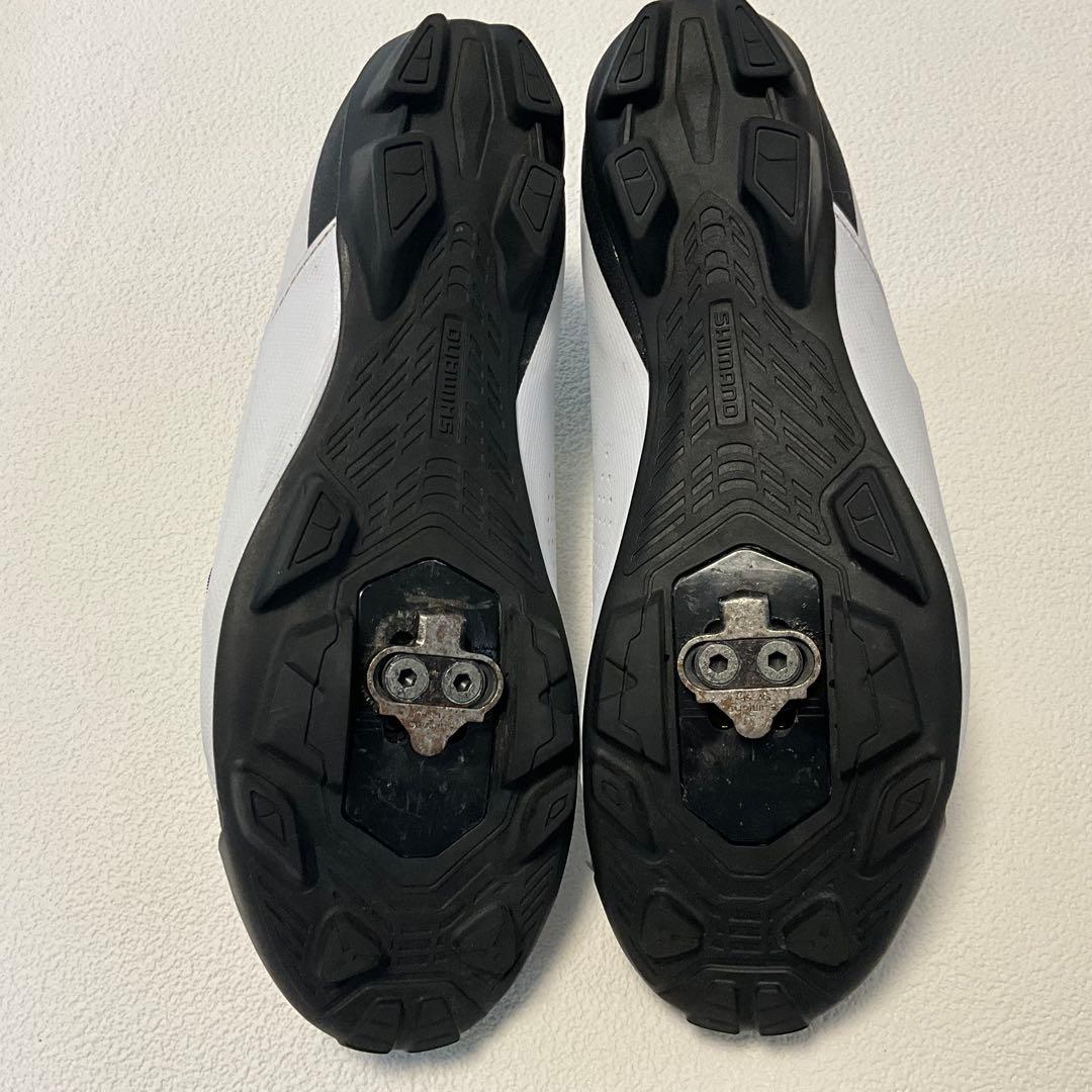 シマノ XC3(SH-XC300) サイクリングシューズ SPD 白41 26