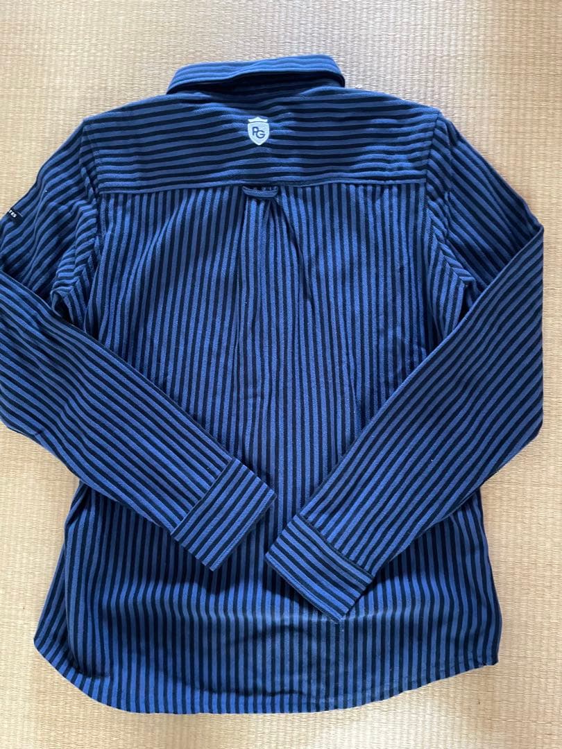 パーリーゲイツ　サーモライトロンド　ストライプシャツ　サイズ1 新品タグ付き