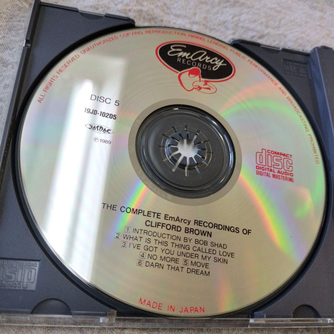 BROWNIE クリフォード・ブラウン　CD BOX