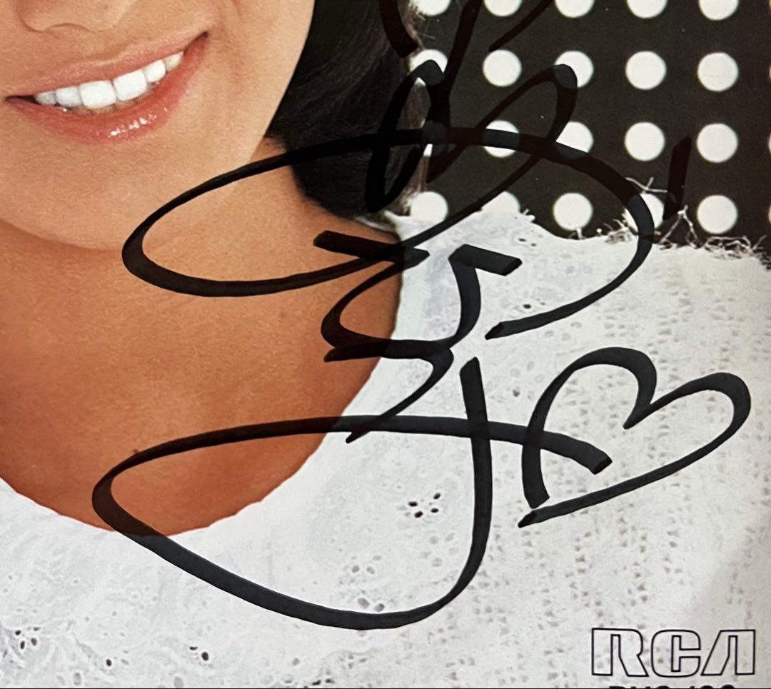 美品美盤 石川秀美 直筆サイン付き シングルレコード スターダストトレイン1枚