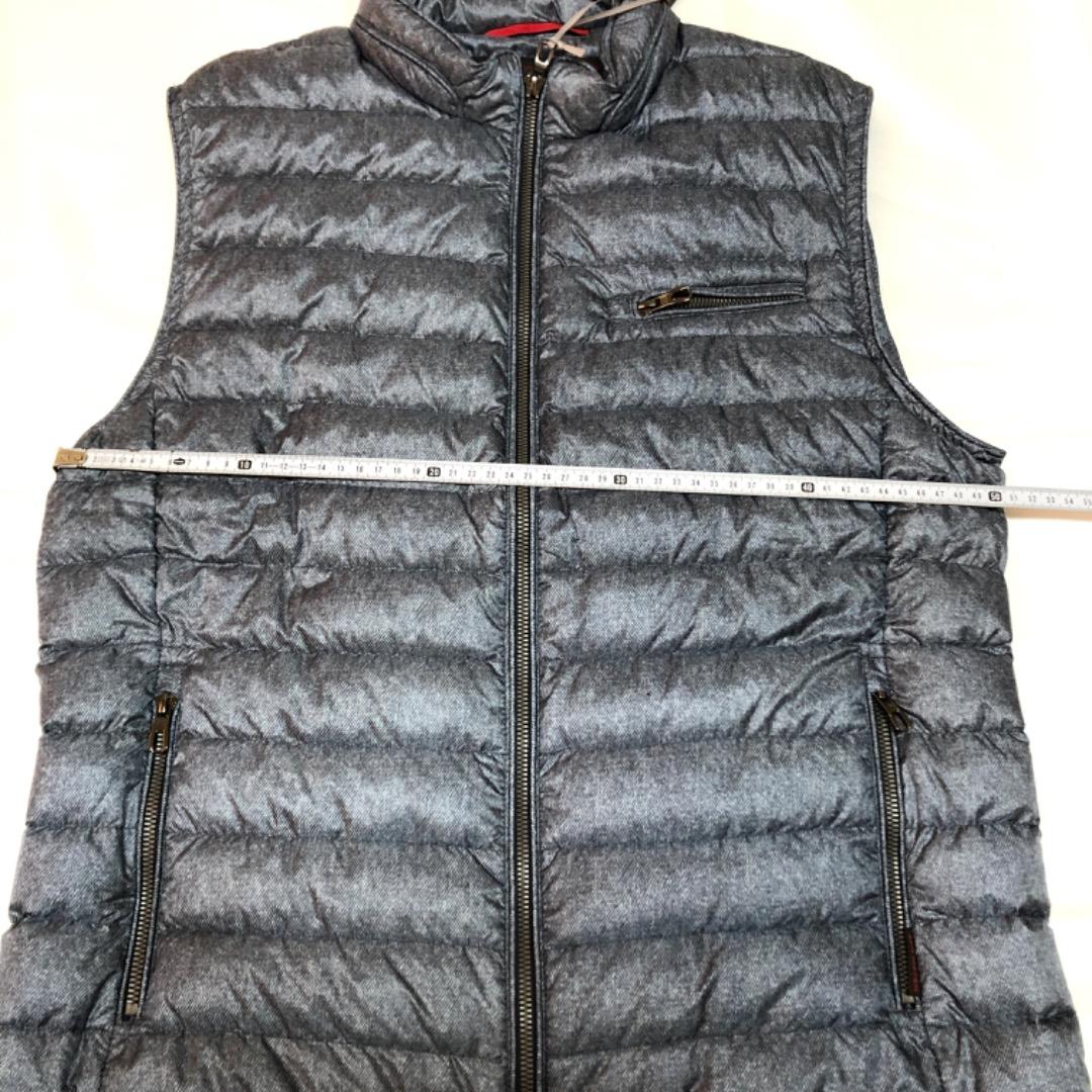 新品 50 JAN MAYEN ヤンマイエン ダウンベスト フード Moorer