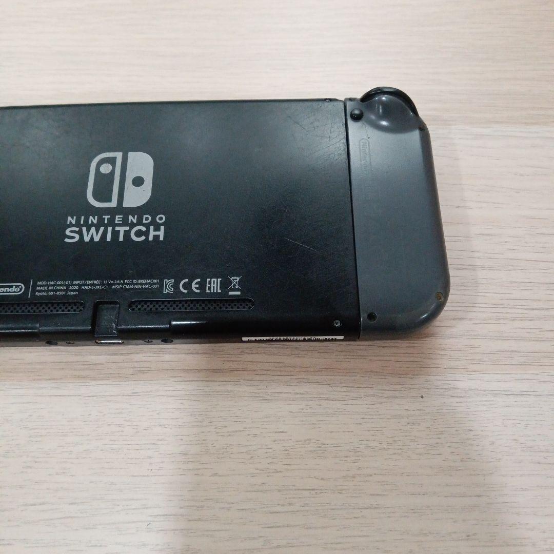 d*7様 Switch グレー 本体ジャンク、画面映らない、部品取り