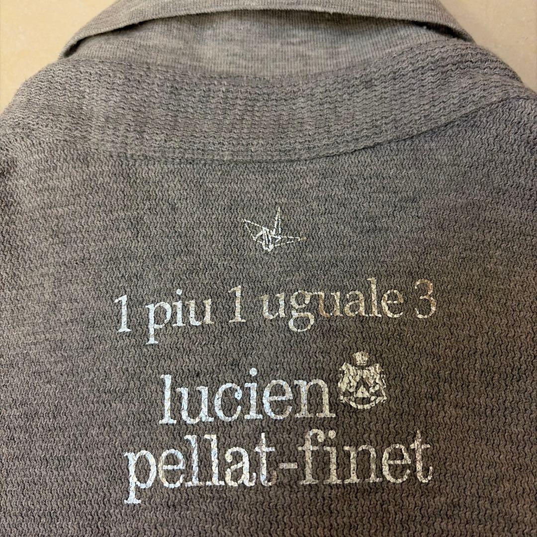 1PIU1UGUALE3とlucien pellat-finetコラボポロシャツ