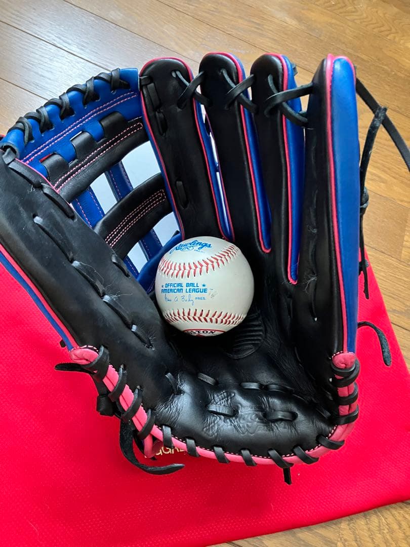 久保田スラッガー　軟式外野用グローブ ソフトバンク周東モデル　店舗別注