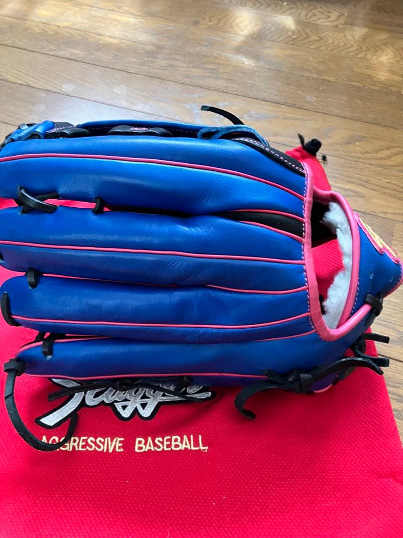 久保田スラッガー　軟式外野用グローブ ソフトバンク周東モデル　店舗別注