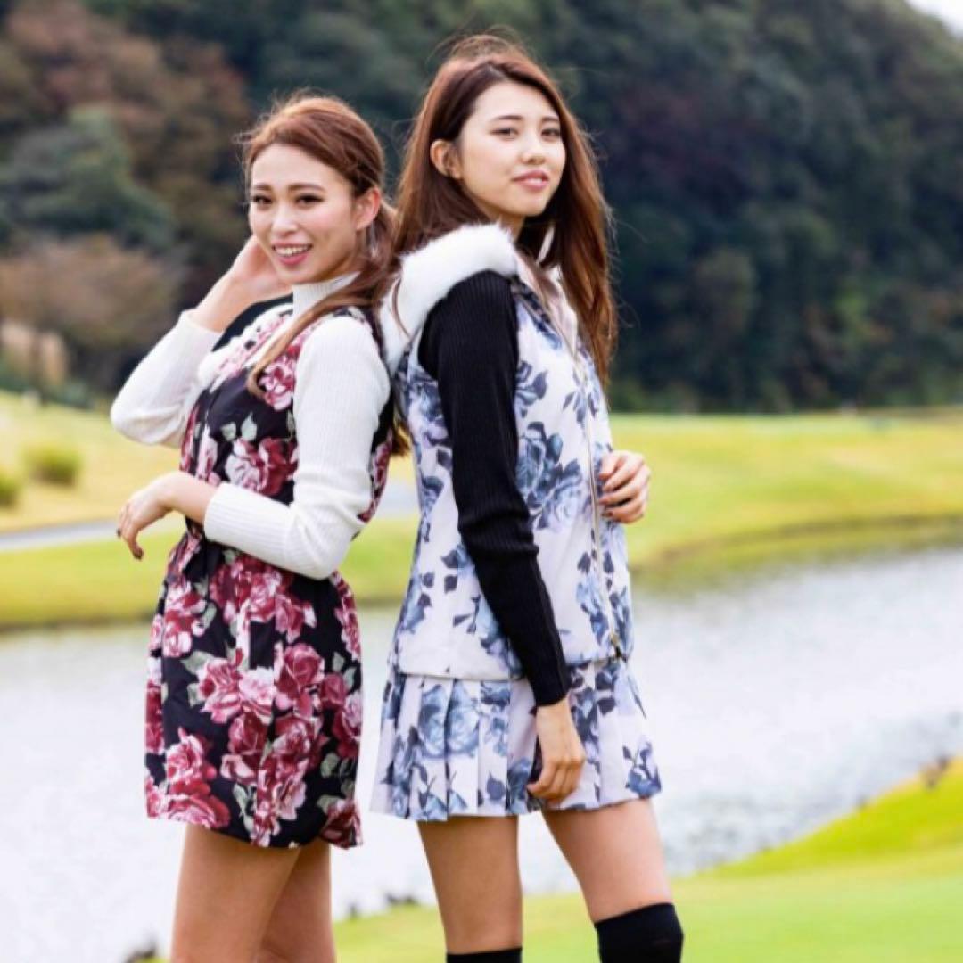 rienda suelta ゴルフ　セットアップ　ベスト　新品　リバーシブル