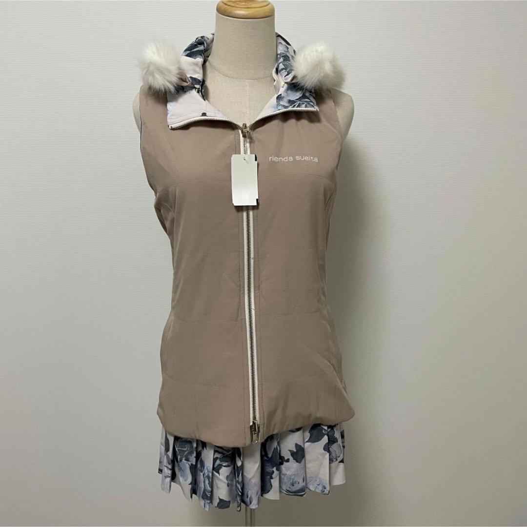 rienda suelta ゴルフ　セットアップ　ベスト　新品　リバーシブル