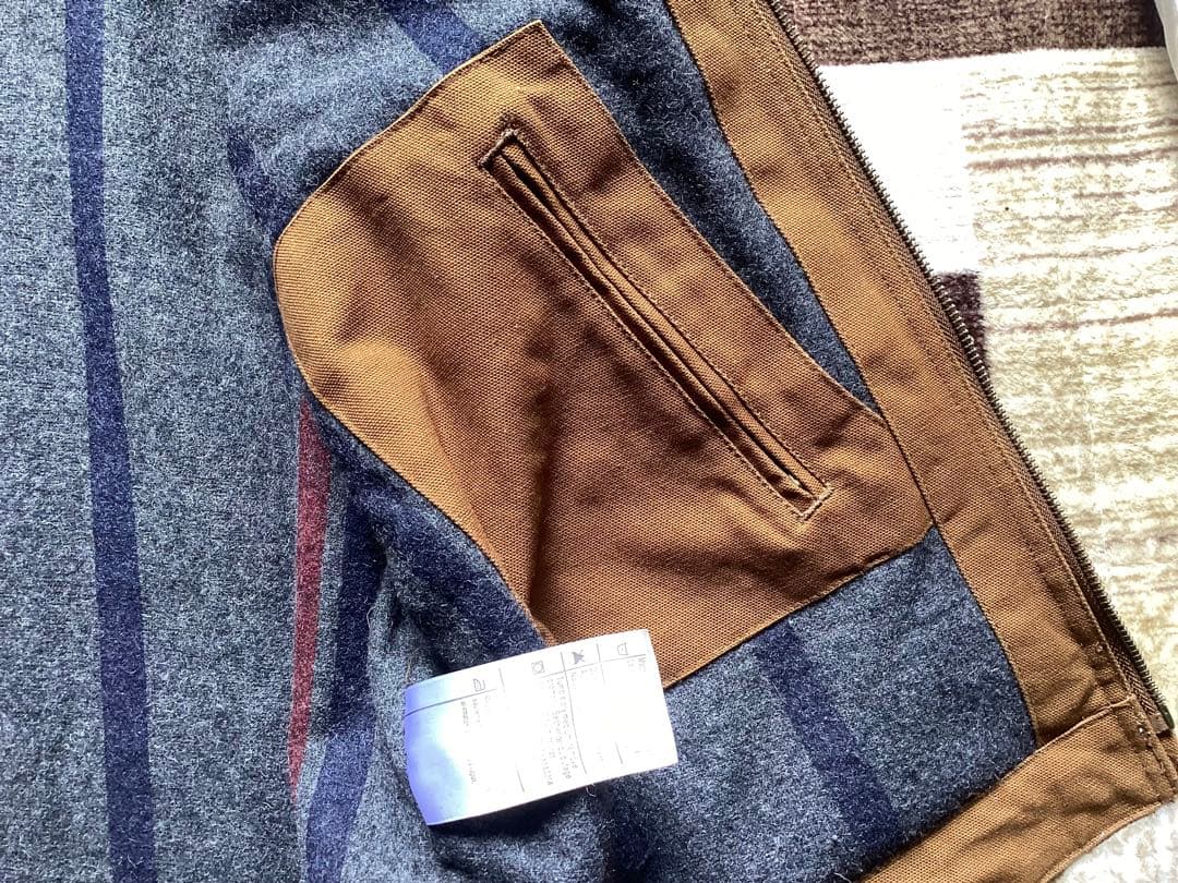 Carhartt デトロイトジャケット　ブラウン　サイズS