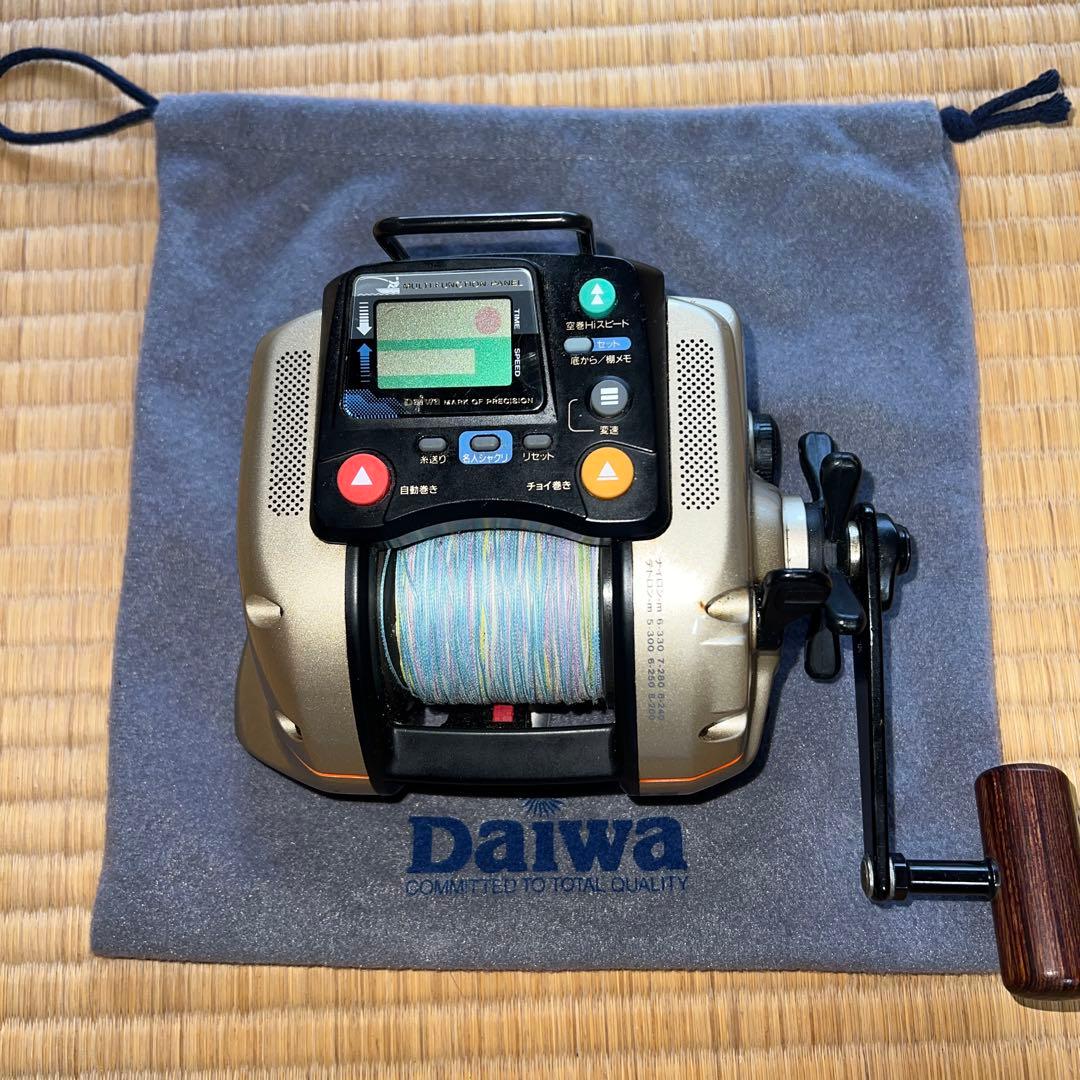 Daiwa ss.50 TANAKOMイカ名人電動リール 専用収納袋付き