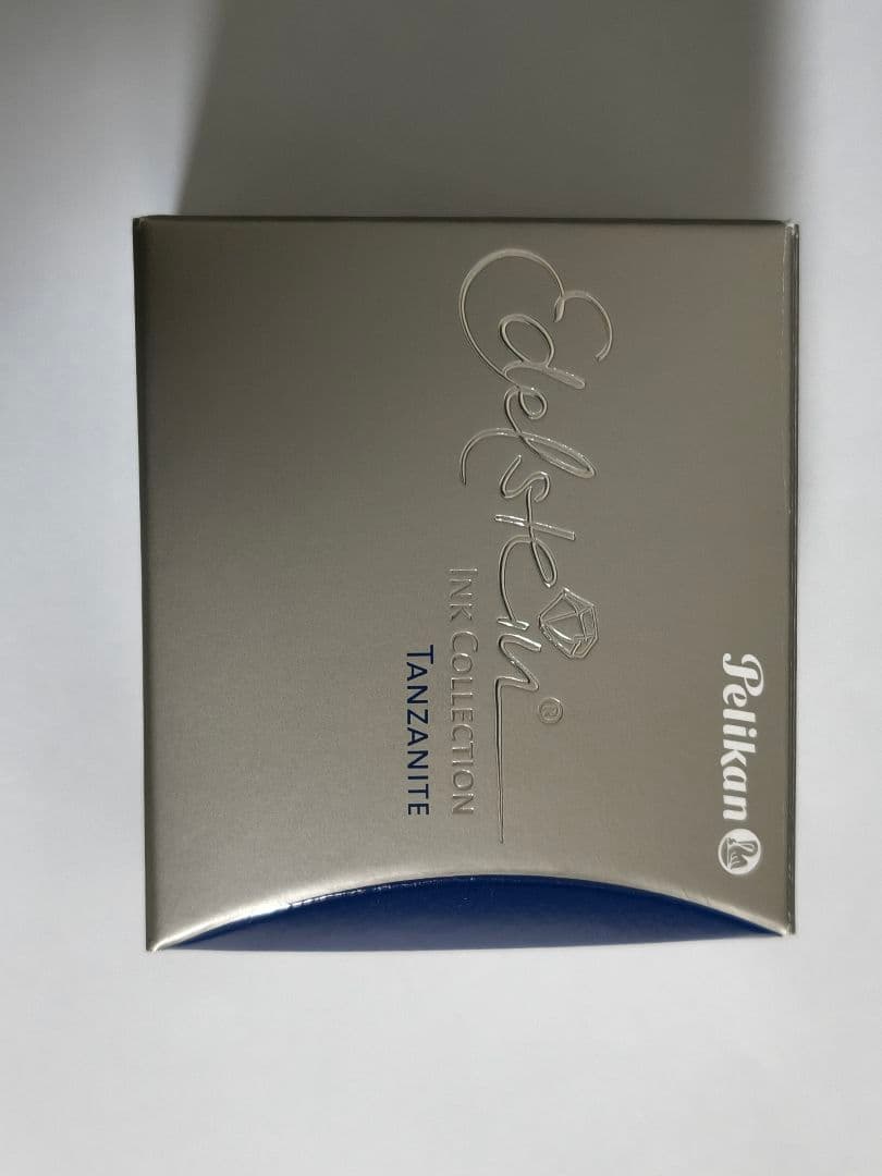 Pelikan スーベレーン　M805　F ブルーストライプ　ケース・インク付