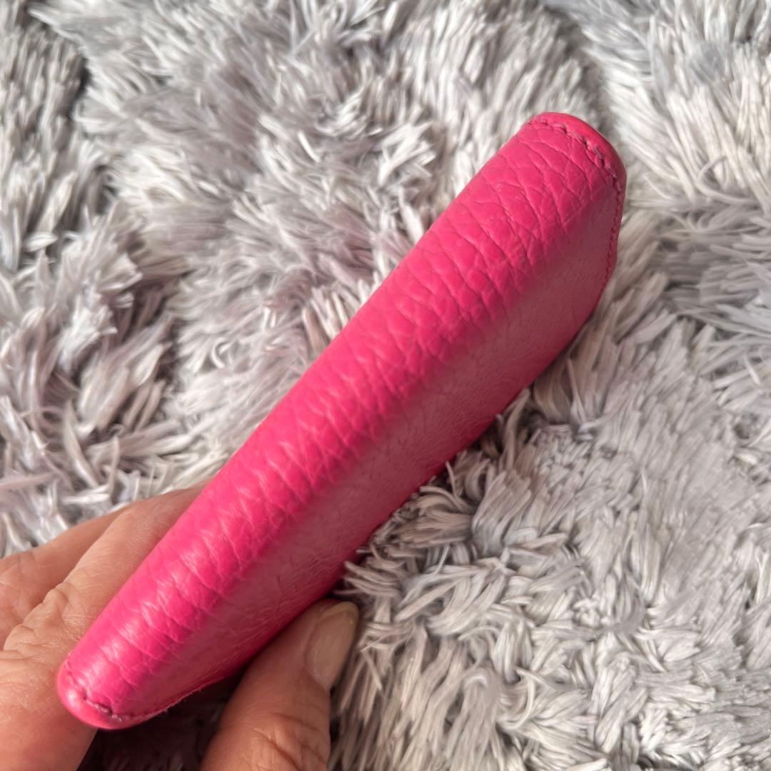 良品✨レアカラー　GUCCI キーケース　マーモント　シボ革　6連　レディース