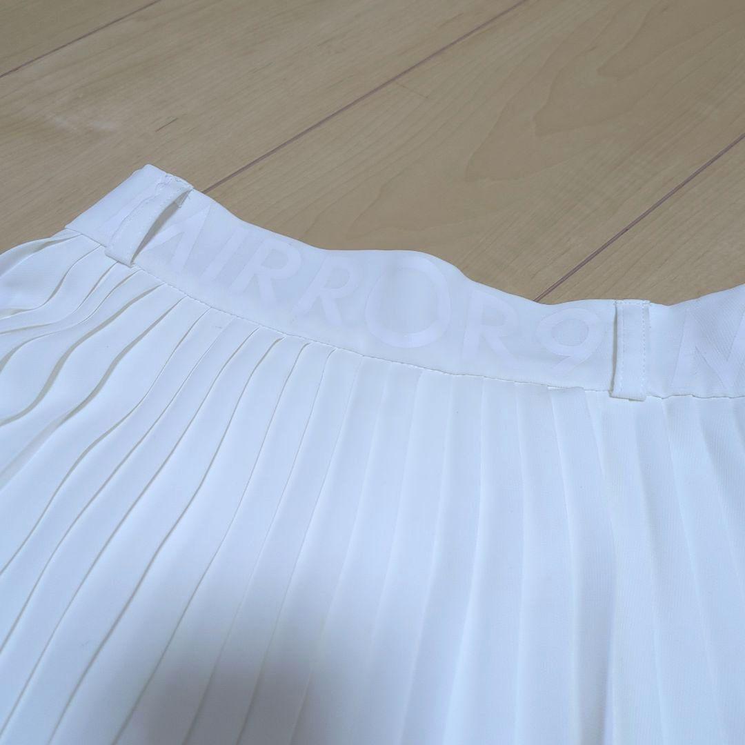 ★美品★MIRROR9 　GOLF　プリーツスカート　サイズ　M