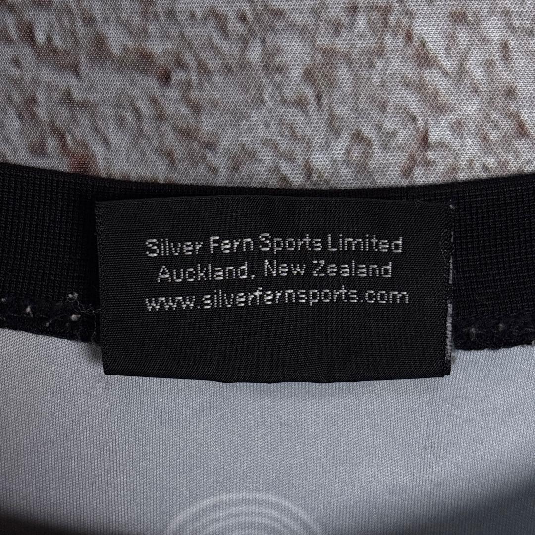 SILVER FERN シルバーファーン ラグビーTシャツ 【Lサイズ】