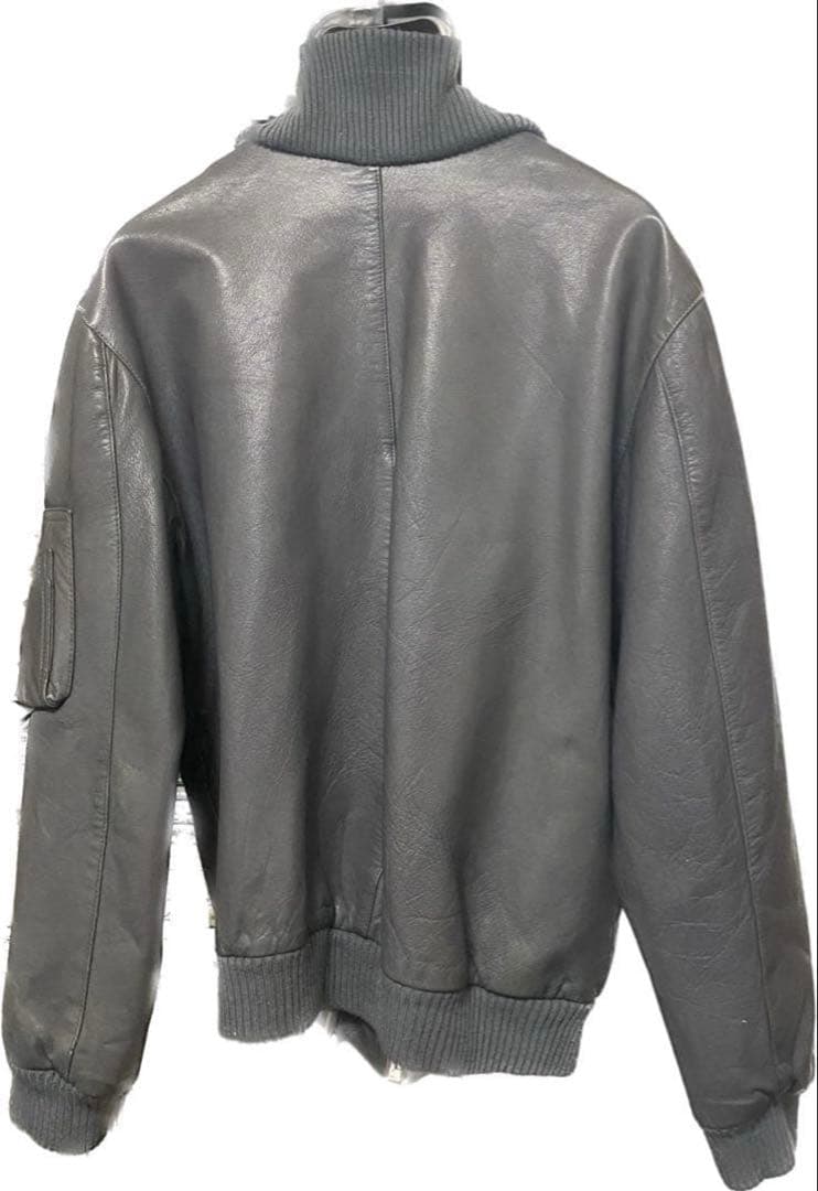 ま*る様 ドイツ軍 フライトジャケット パイロットジャケット グレー 54