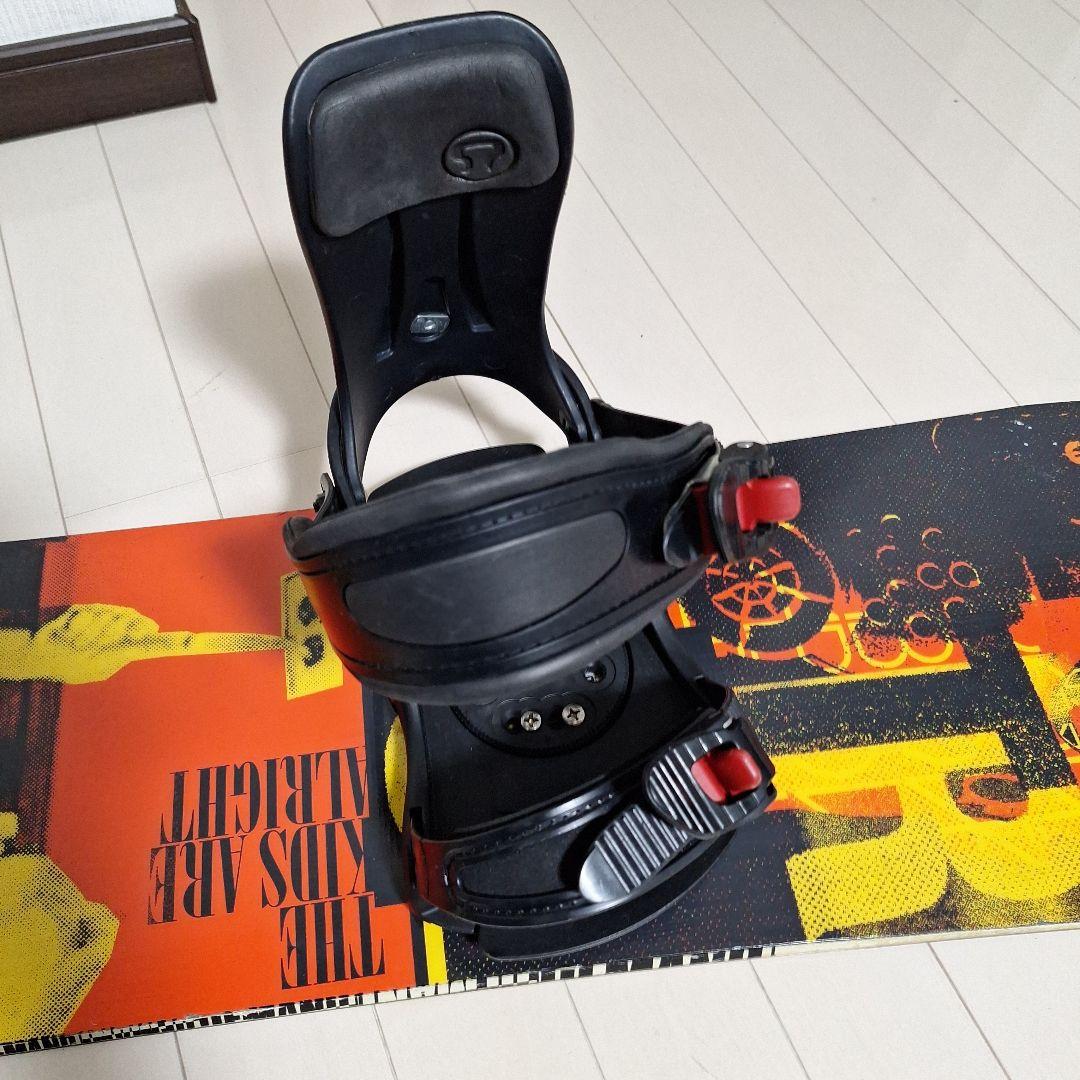 スノーボードセット　ナイトロ146センチ　スノープロビンディング