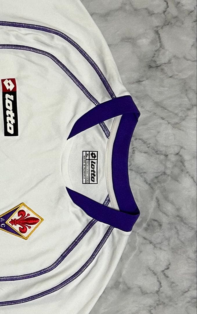 フィオレンティーナ 06-07 アウェイ サッカーユニフォーム XL lotto