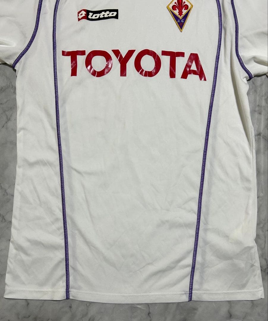 フィオレンティーナ 06-07 アウェイ サッカーユニフォーム XL lotto