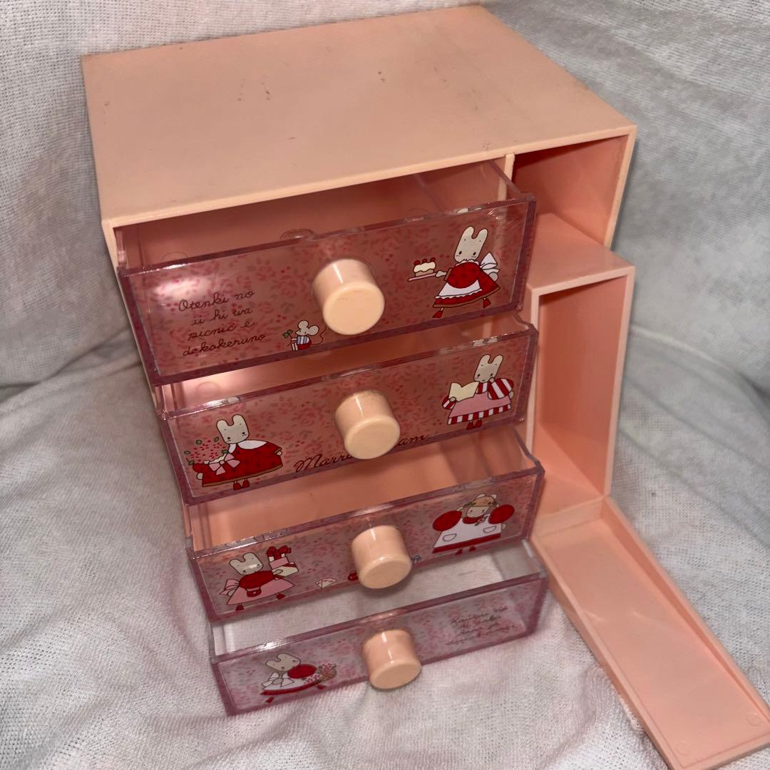 当時物 マロンクリーム 引き出し 1991 レトロ サンリオ 平成