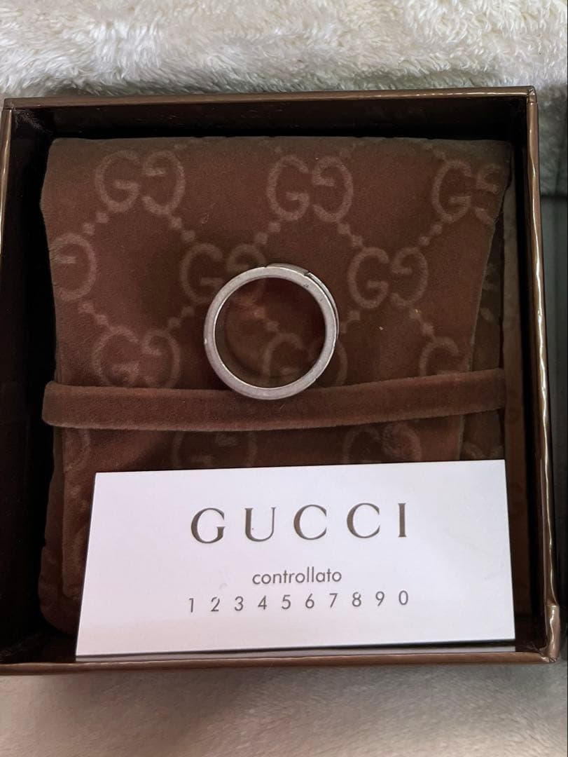 GUCCI 指輪 Gリング 11号