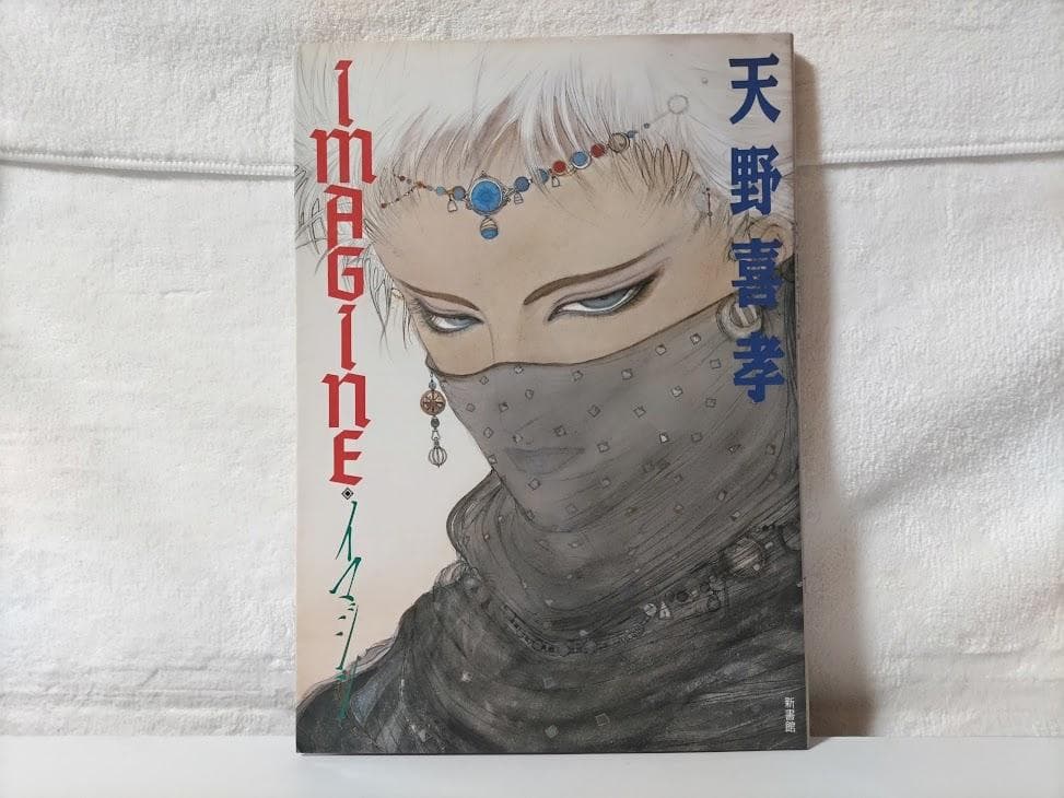 【天野喜孝 2冊】イマジン IMAGINE／MONO幻視の英雄たち　画集　dce
