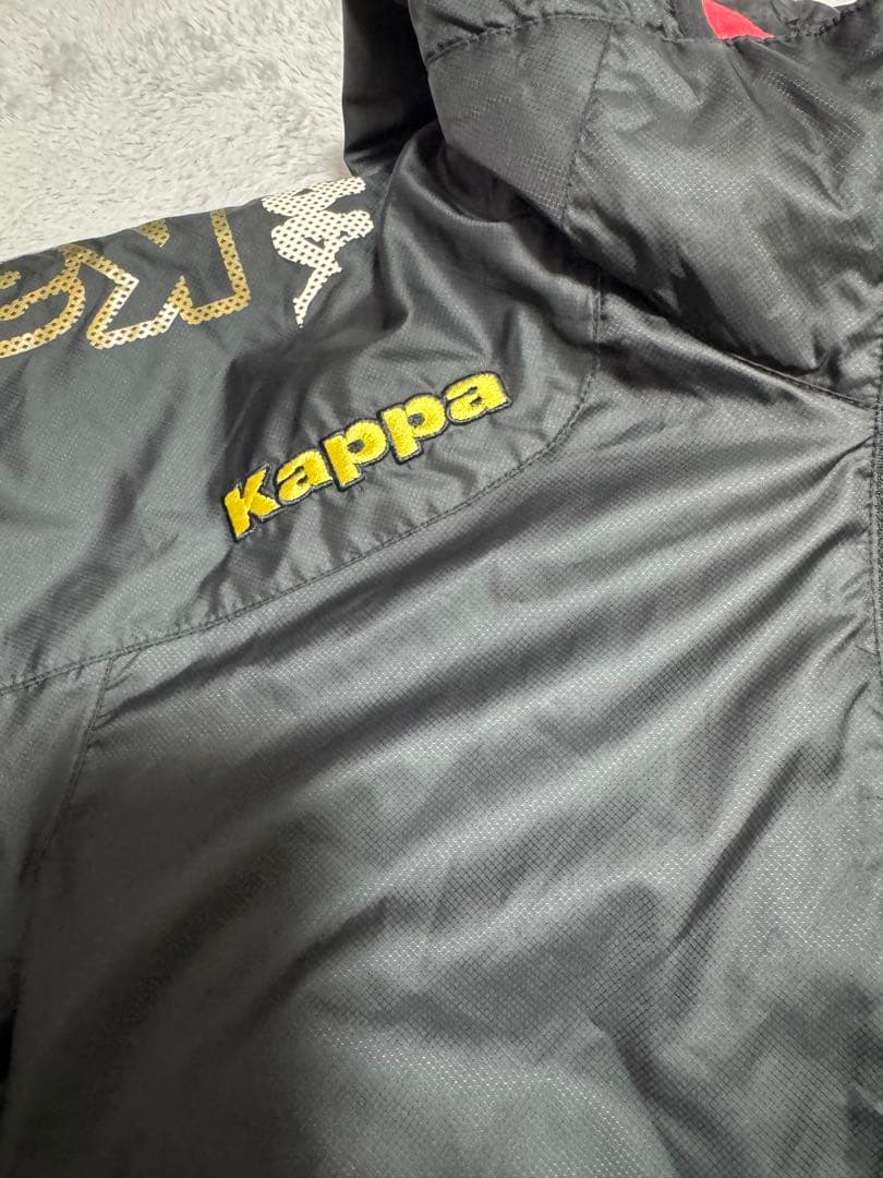 Kappa カッパ　ウォーマージャケット　ブラック　Lサイズ