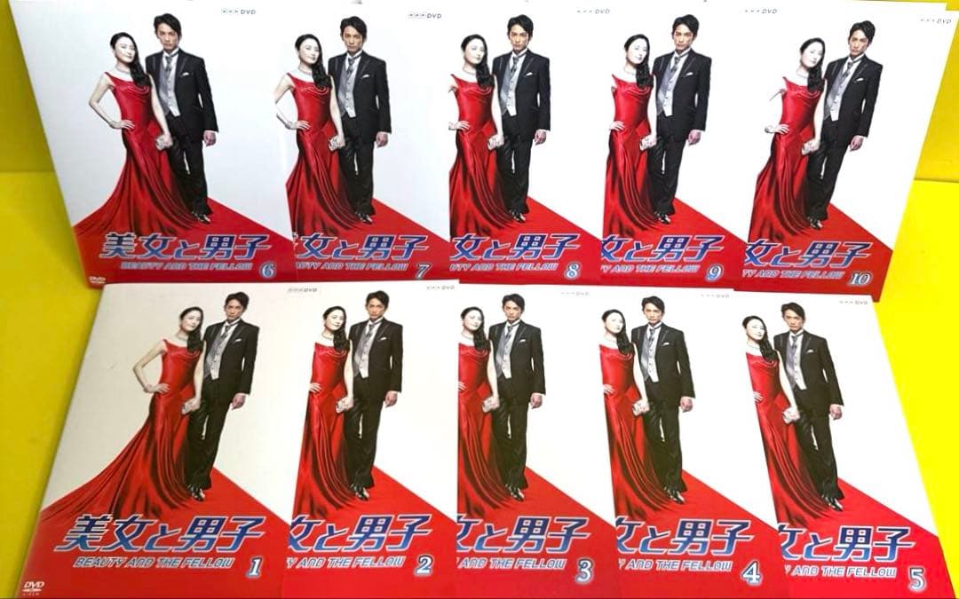 ドラマ10　美女と男子 DVD 全10巻 仲間由紀恵 /町田啓太