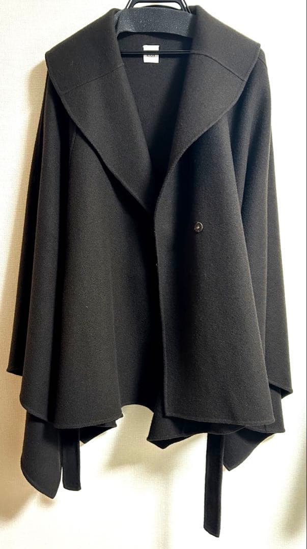 ジャケット・アウター Irregular hem Cape Coat L'Or laubeblanc