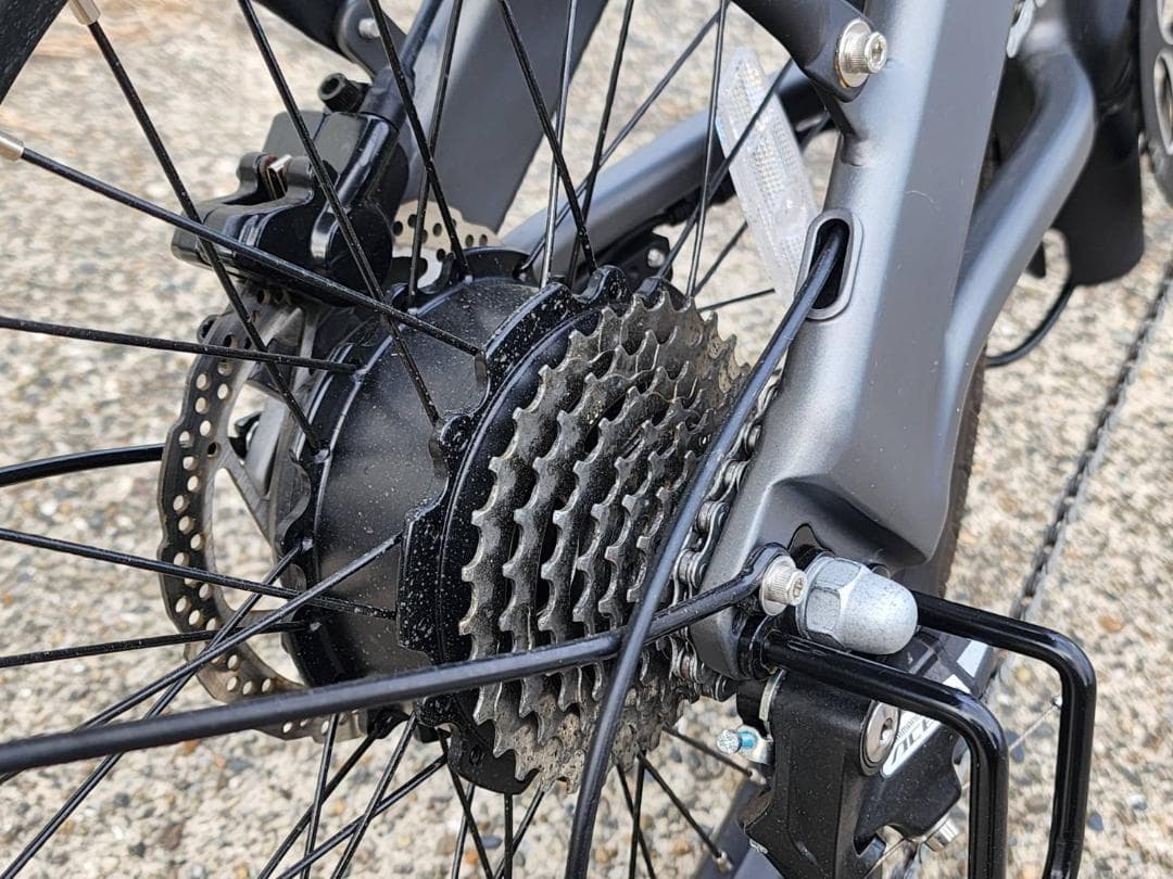 ERWAY A02 電動アシスト自転車 7.8Ahバッテリー 最大130km走行